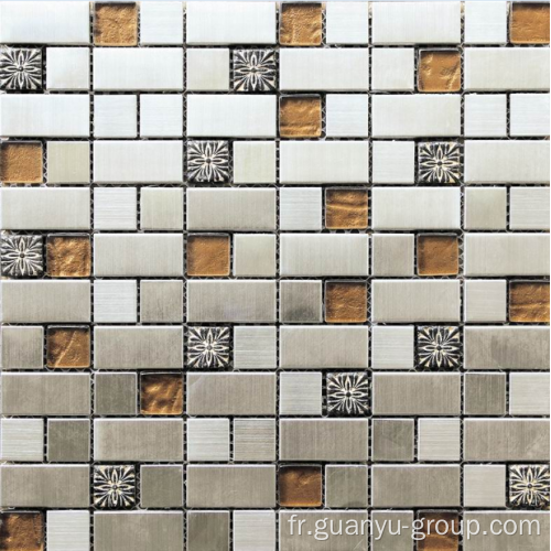 mosaïque matérielle diversifiée